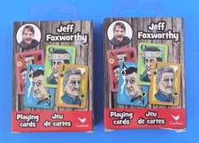 Lot Of 2 ~ Decks ~ Jeff Foxworthy Playing Cards ~ Southern Draw ~ New/Sealed