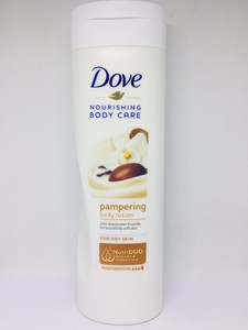 dove pampering body lotion