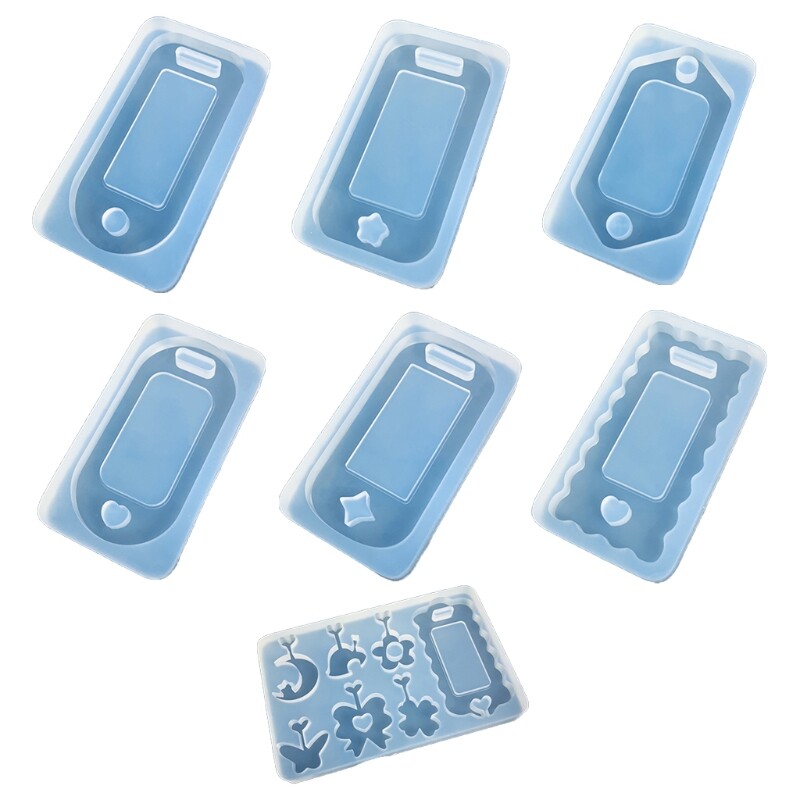 Handicrafts Hanging Listed Epoxy Mold DIY Jewelry Keychain Pendants Resin Mold