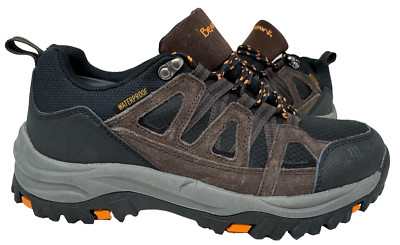 Bearpaw Men's Summit Low Lace Up Waterproof Hiking Shoes Brn/Blk Size:10 165C