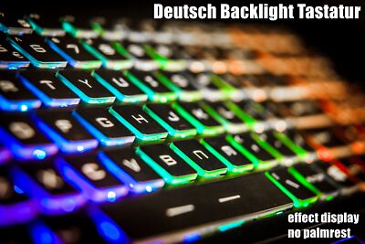 Deutsch Backlit Tastatur für MSI GT72 6QD/GT72 6QE/GT72S 6QE(MS-1782) Dominator