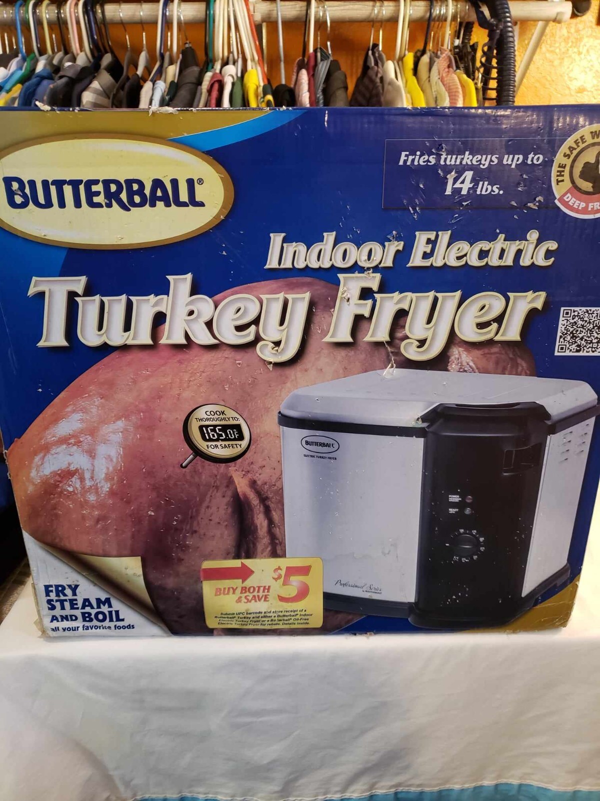 BUTTERBALL TURKEY FRYER 14 POUND TURKEY *NEW* *UNUSED* IN BOX eBay