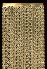 ANT GOLD GERMAN DRESDEN DIE CUT PAPER BAROQUE BORDER VICTORIAN CRAFTS