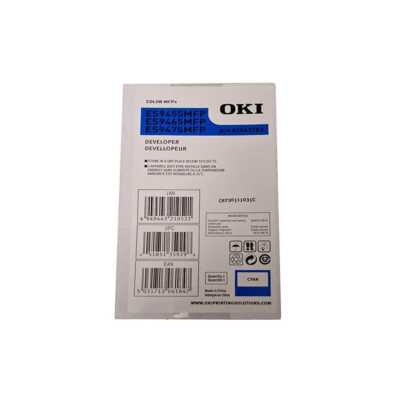 OKI Developer 45643703 Cyan Entwickler für OKI ES9455 ES9465 ES9475MFP, OVP