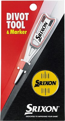 Dunlop SRIXON Japan Golf Divot Tool Green Fork Ball Marker Dunlop SRIXON Japan Golf Divot Tool Green Fork Ball Marker