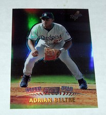 1999 Stadium Club Chrome Refractor 32 Adrian Beltre  Dodgers Future Star