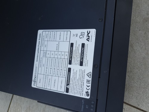 FUJITSU SMART UPS RT 5000 FJRT5KXLI RACKMOUNT UPS W BATTERIES - Picture 3 of 6