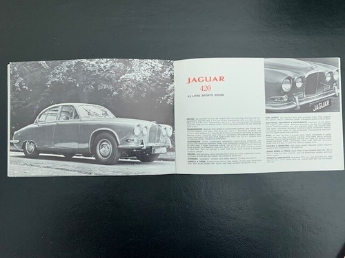 1967 Line of Jaguar + Aston Martin DBS Brochures - Pkg Deal + FREE Shipping ! - Picture 7 of 12