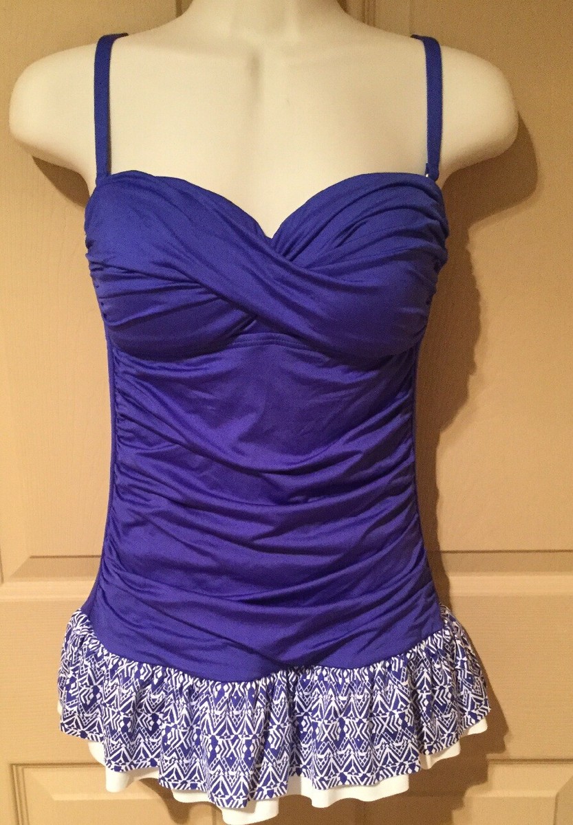 24 & OCEAN WOMENS OR MATERNITY HALTER BATHING SUIT SWIMSUIT WOMENS