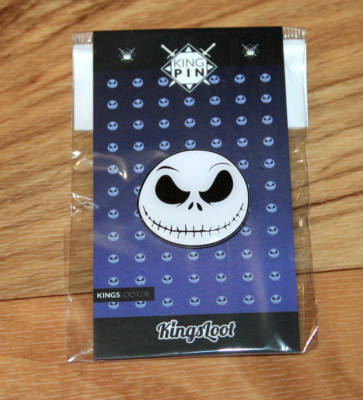 KingPin #8 Skeleton Jack KingsLoot No - 07 Pin Collectible Video