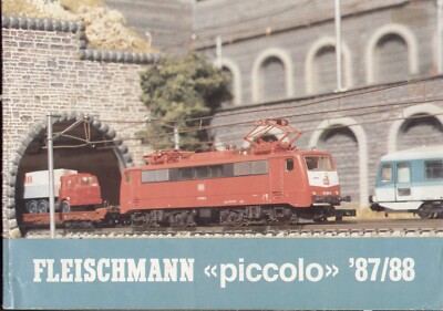 catalog FLEISCHMANN Piccolo 1987/88 Spur N 1/160 D bb