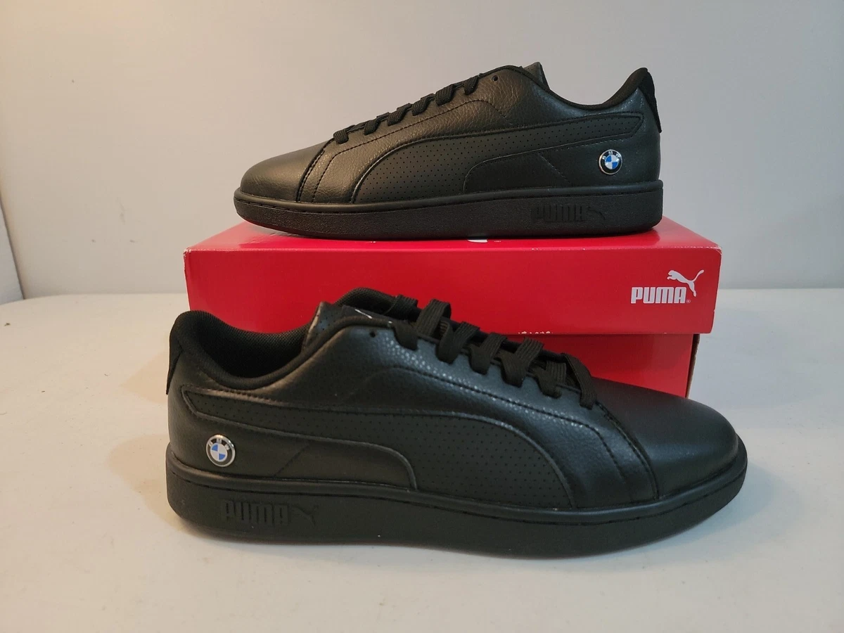 Size 8 Mens - PUMA Smash V2 x BMW Motorsport Black New W Box