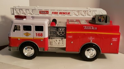 TONKA FIRE TRUCK #168 - LIGHTS AND SOUNDS - 17 X 8 X 5 INCHES | eBay