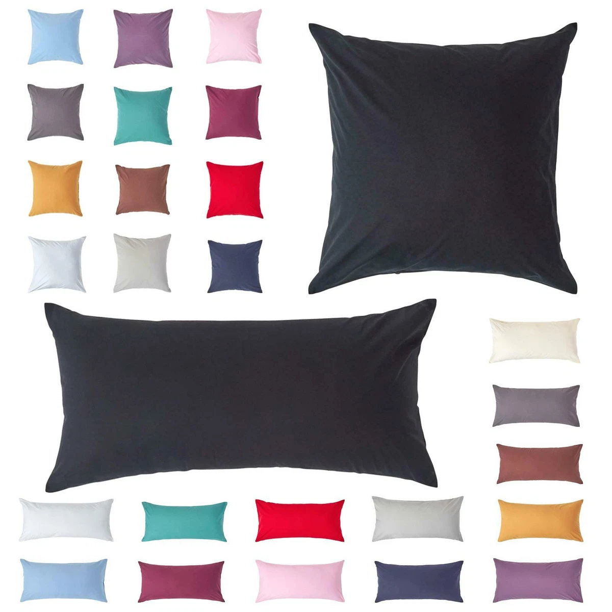 Continental pillowcases hot sale 80x80