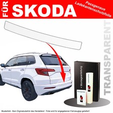 Lackschutzfolie Ladekantenschutz für Skoda Karoq 2017-2021 Transparent