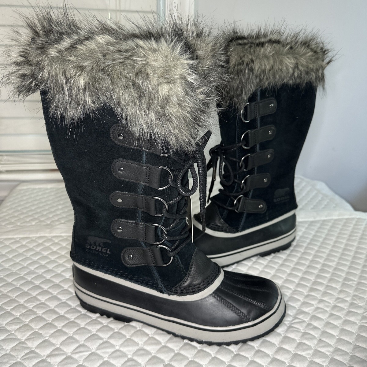 【国内発送】SOREL JOAN OF ARCTIC スノーブーツ 1855131-224 NEW Sorel Women's Joan Of Arctic Boots Black 1855131-224 SZ