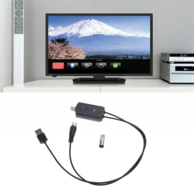 Low Noise USB TV Antenna Amplifier Digital Hd DVBT2 Signal Booster for TV Aerial