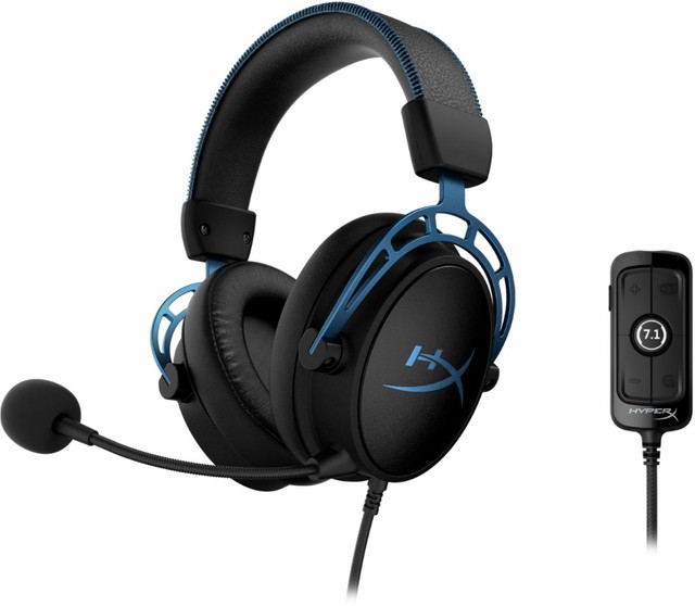 HyperX Cloud Alpha S - PC Gaming Headset 7.1 Surround Sound Adjustable Bass  D for sale online | eBay