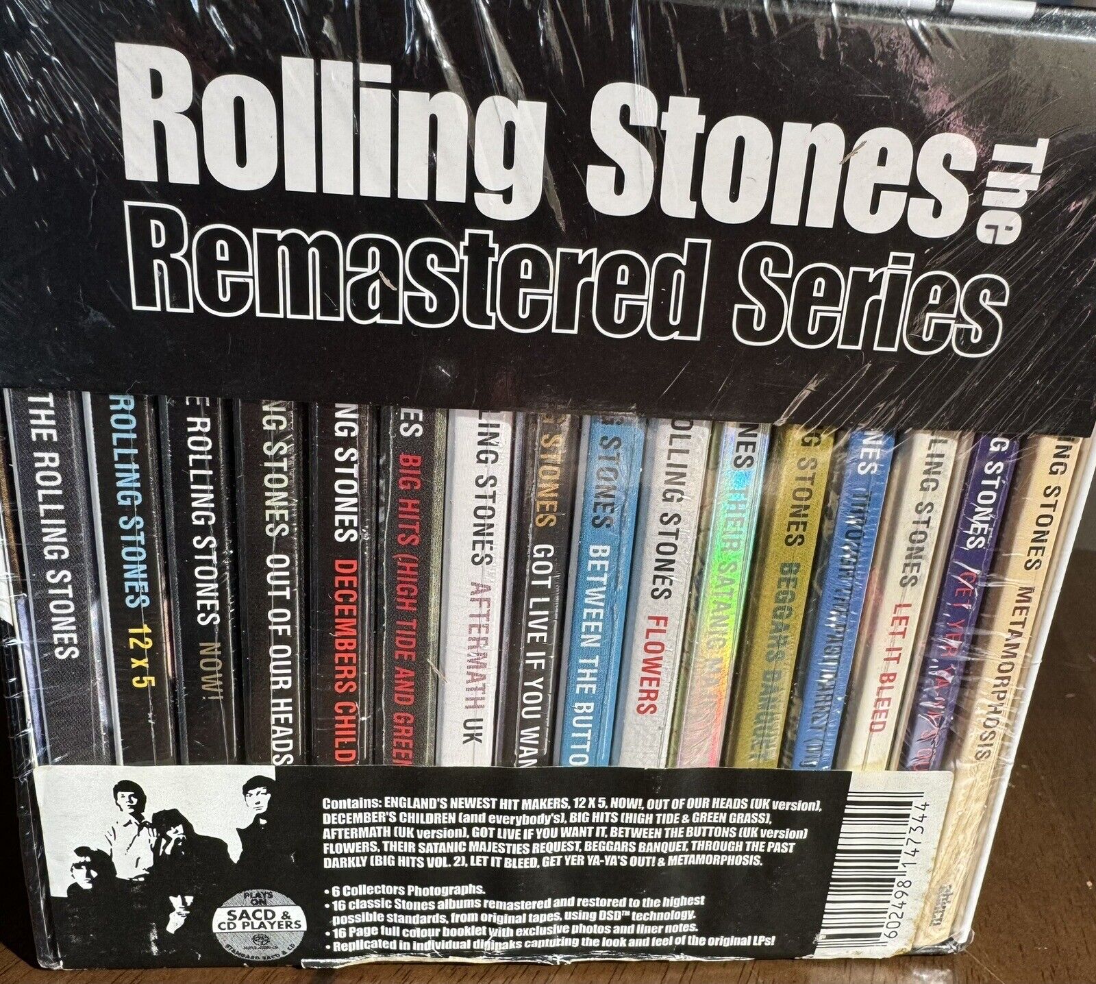 ROLLING STONES Remastered Series SACD ABKCO Limited Edition Box Set SEALED