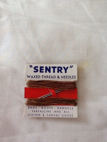 Shoe Repair Sentry Hand Sewing Waxed Threads Needles Leather Bags Canvas - Picture 3 of 4