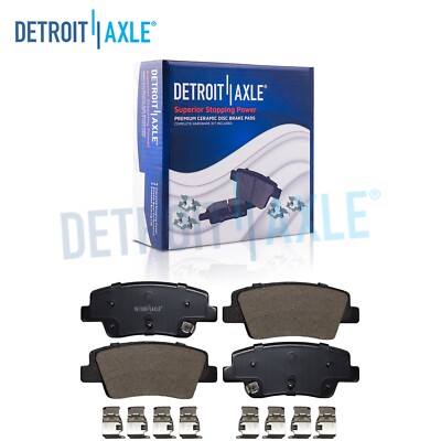 Rear Ceramic Brake Pads for Genesis G80 GV60 GV70 Hyundai Ioniq 5 6 Kia EV6