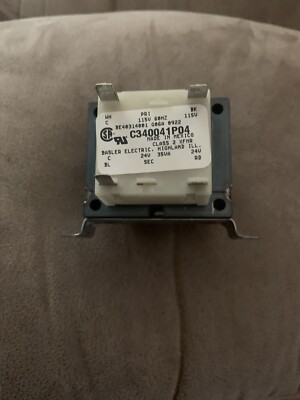 O.E.M. Trane Transformer 115V Pri 24V Sec 35VA C340041P04
