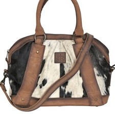 Sts Ranchwear Womens Sansa Tornado/cowhide Leather Satchel Bag