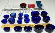 Collector's Lot of 31 Various Open Salt Inserts Collector's Lot of 31 Various Open Salt Inserts - Image 1