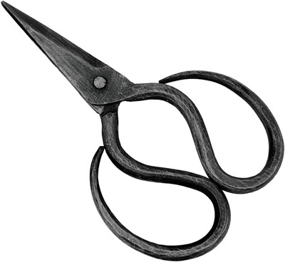 Hand Forged Medieval Scissor Wrought Iron Handmade Vintage Scissor Blacksmith...