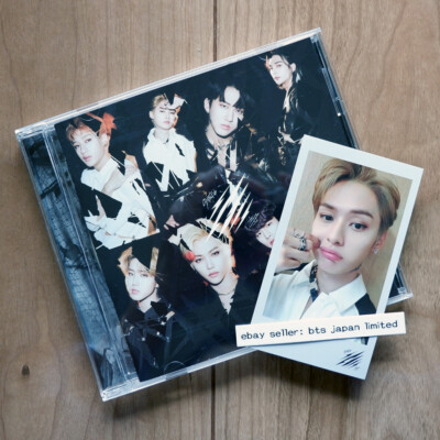 Stray Kids Lee Know Scars / Thunderous offizielle limitierte FC-Ver. + Fotoka...
