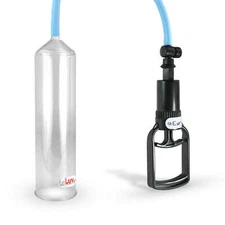 Penis Vacuum Pump LeLuv Tgrip Non-Collapsible Hose Basic Natural Kit