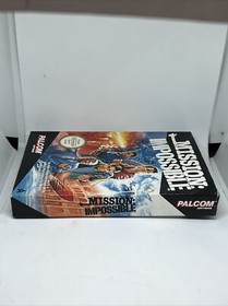 1990 videojuego en caja Misi&oacute;n Imposible Nintendo Nes en muy buen estado Pal