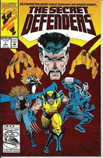 Secret Defenders #1 Marvel Doctor Strange Wolverine Spider-Woman Darkhawk Nomad