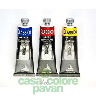 COLORE AD OLIO CLASSICO MAIMERI TUBO 60ML. SERIE COMPLETA BELLE ARTI COLORI