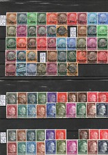 Dt. Bes. 2. Weltkrieg "Top-Lot" gestempelt/postfrisch -bitte lesen-