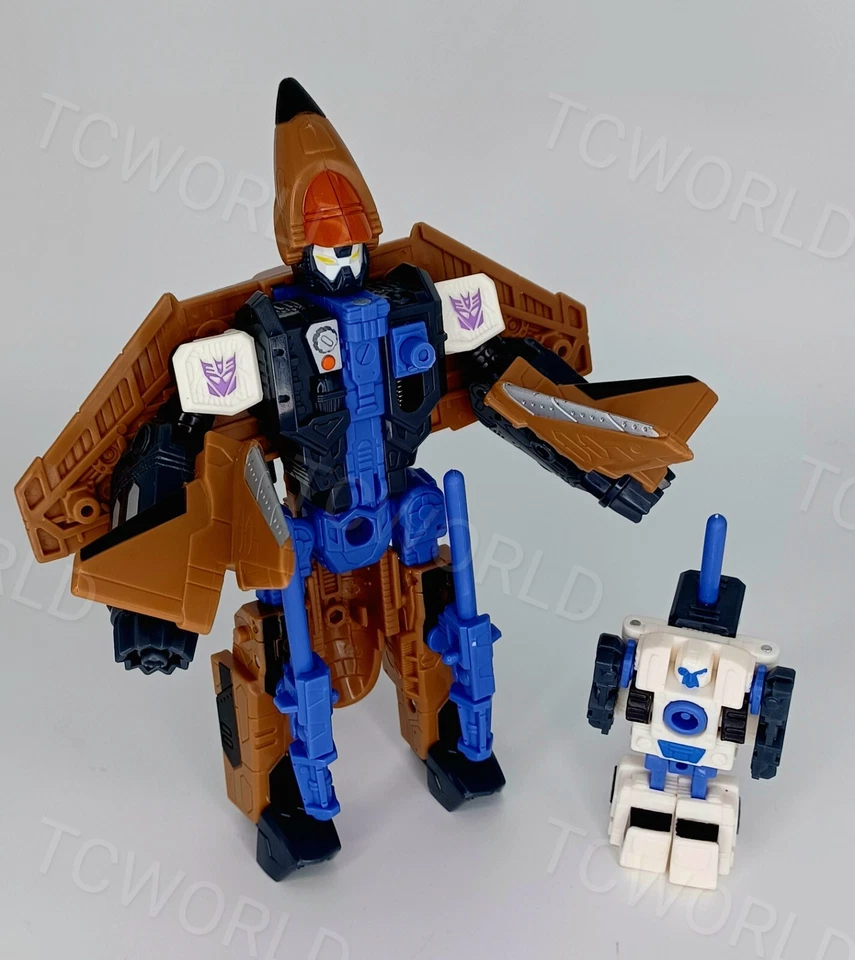 Transformers Armada: Super-Cons "Thrust (Brown) w/ Inferno" (Complete) - Image 3 of 4
