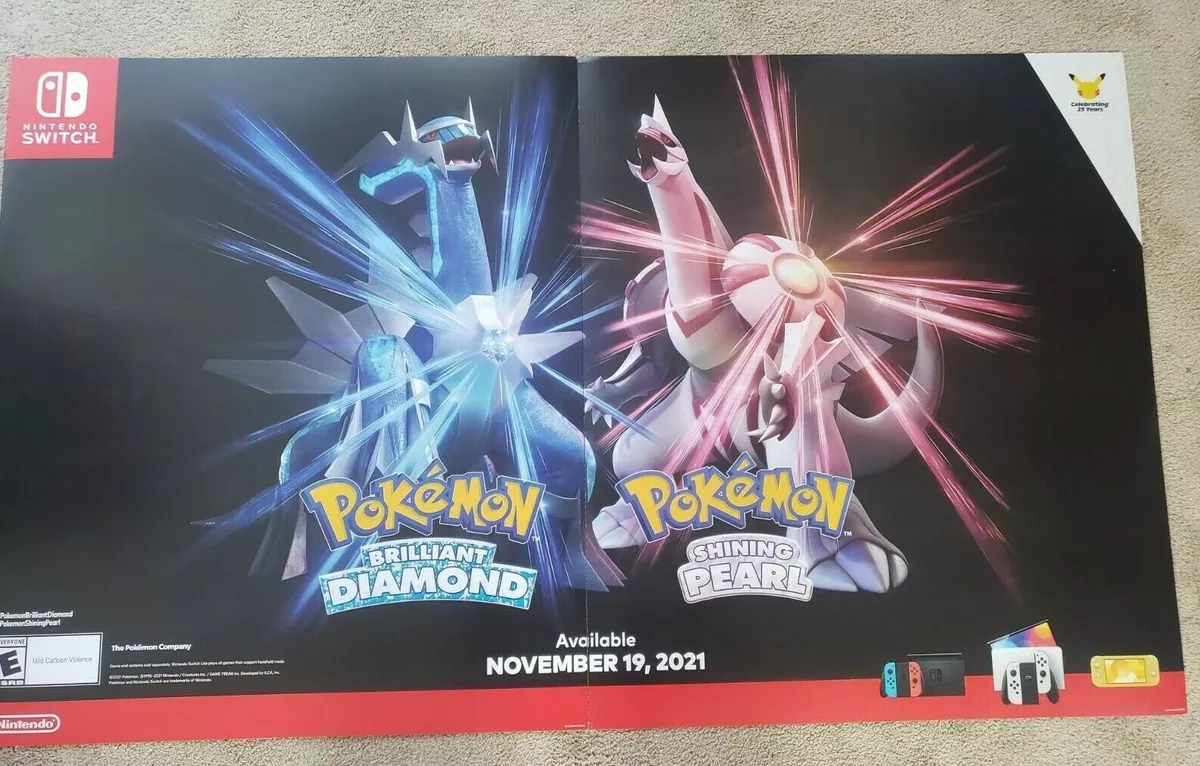 Pokémon Brilliant Diamond and Shining Pearl arrive this November