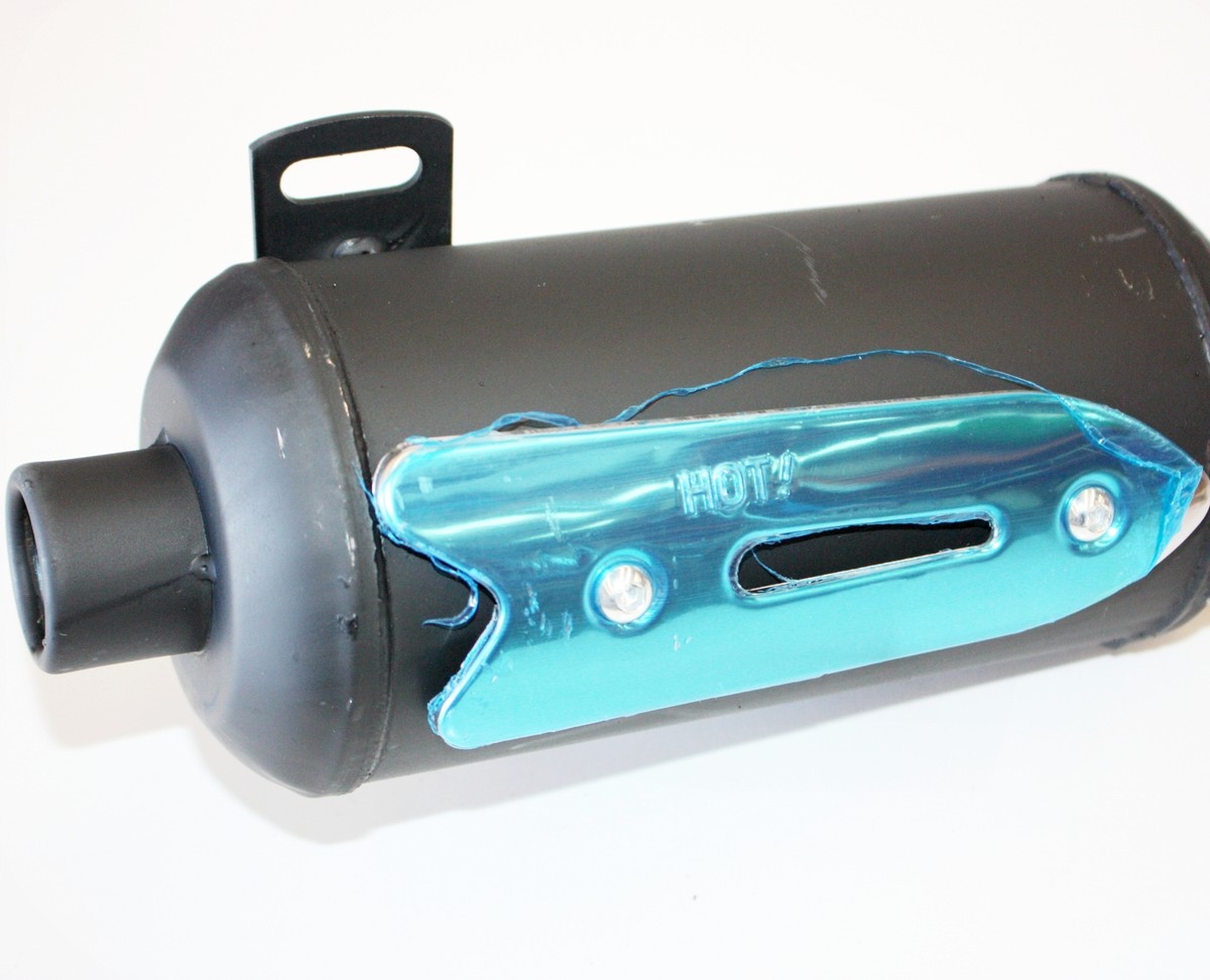 Complete OEM Exhaust Muffler System for 110cc 125cc ATVs Uti Complete OEM Exhaust Muffler System for 110cc 125cc ATVs Uti