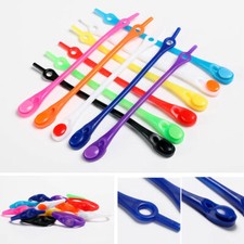 Schnellverschluss.Schuhbänder.Ohne.Binden.12x.Elastische.Silikon.Schnürsenkel