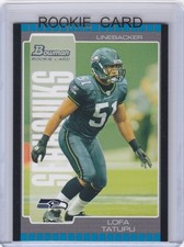 LOFA TATUPU ROOKIE CARD 2025 Bowman #230 Football SEATTLE SEAHAWKS NFL RC. rookie card picture