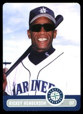 2000 Keebler SEATTLE MARINERS Complete Team Set Of 28 With RICKEY HENDERSON