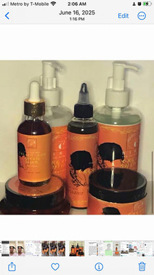 Hair Care Styling Product Set, Assorted Bottles & Jars (Pump, Dropper)