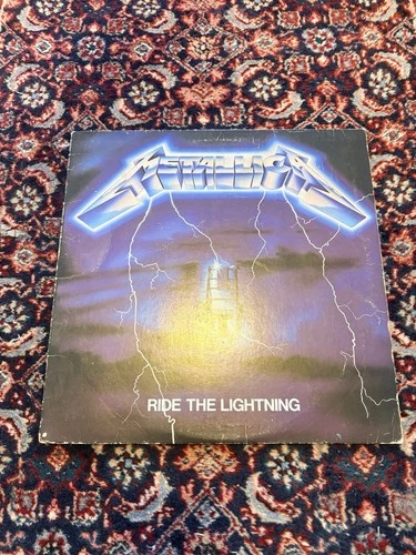 Metallica; Ride the Lightning; Elektra, OG, First Press; Allied Press; NICE COPY