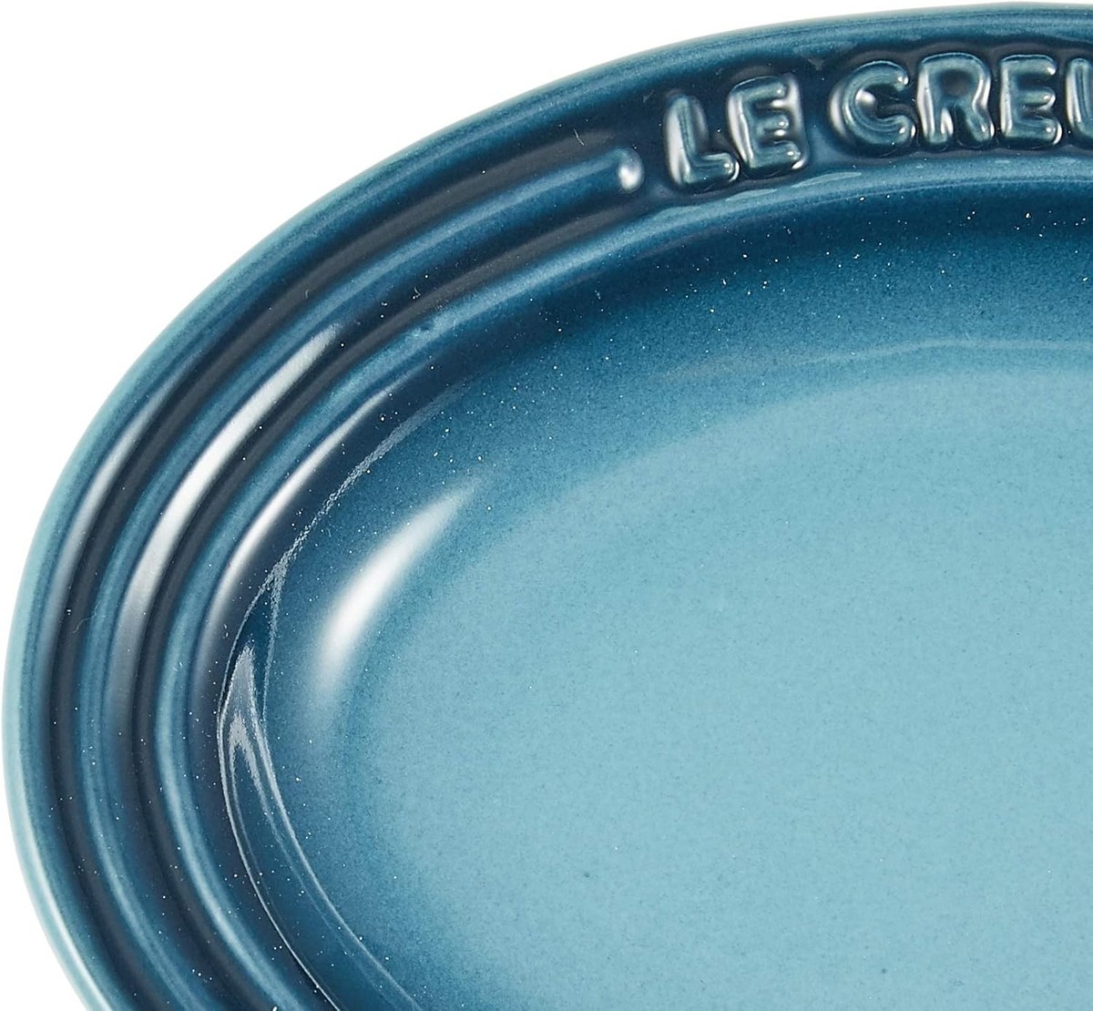 Le Creuset Oval Mini Plate 14cm Rainbow 5pc Set Stoneware Soy Dish