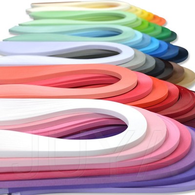 JUYA Single Color Paper Quilling Strips Set 42 Colors 100 Strips per Pack 2/3/5/
