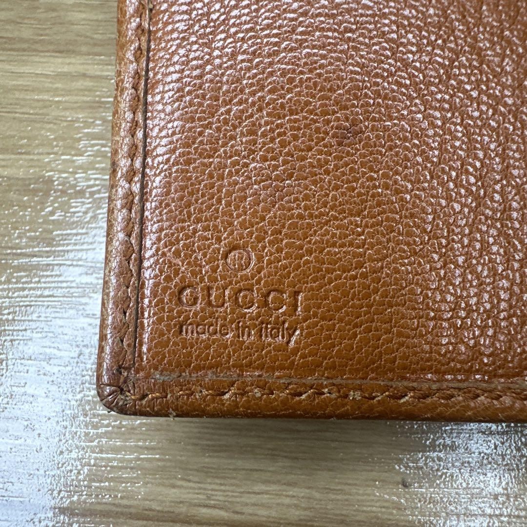 GUCCI Studded Leather Interlocking Continental Wa… - image 4