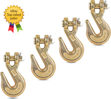 4 Pack 14 Inch Clevis Grab Hooks Heavy Duty Chain Hooks Forged Steel 3600 Lbs 4 Pack 14 Inch Clevis Grab Hooks Heavy Duty Chain Hooks Forged Steel 3600 Lbs