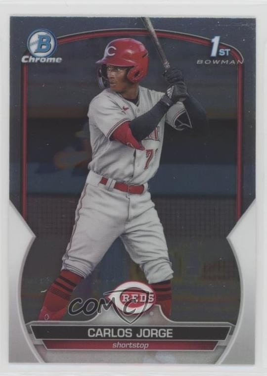 2023 Bowman Chrome Prospects Carlos Jorge #BCP-120 0m5g
