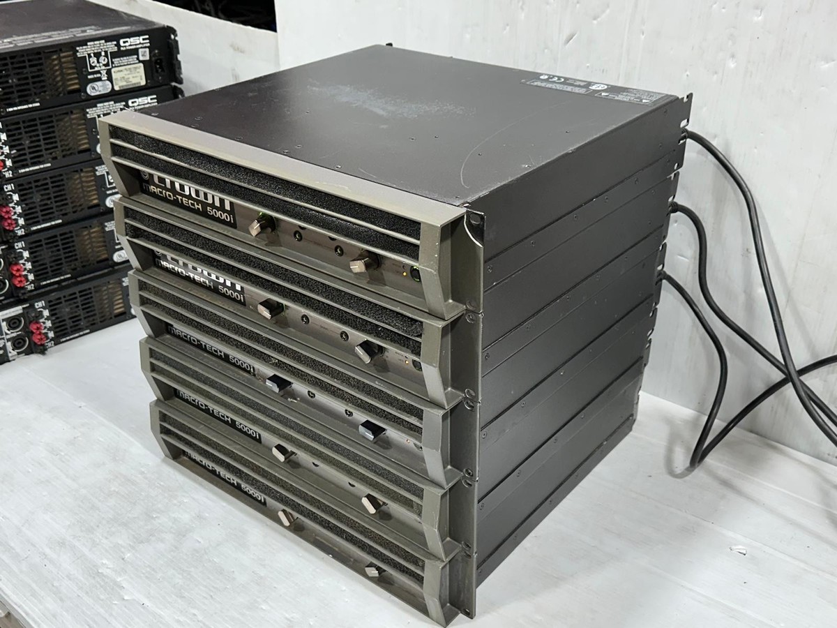 Crown Macro-Tech Ma 5000i 2Ch Power Amp 2500W #159 (PAIR