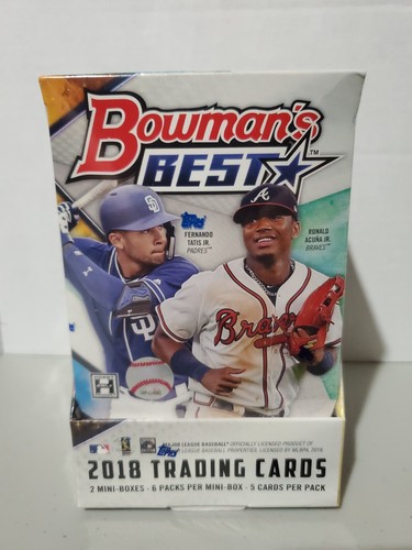 2018 Bowman's Best HOBBY Master Box Factory Sealed 4 Chrome AUTO Ohtani? NEW OOP